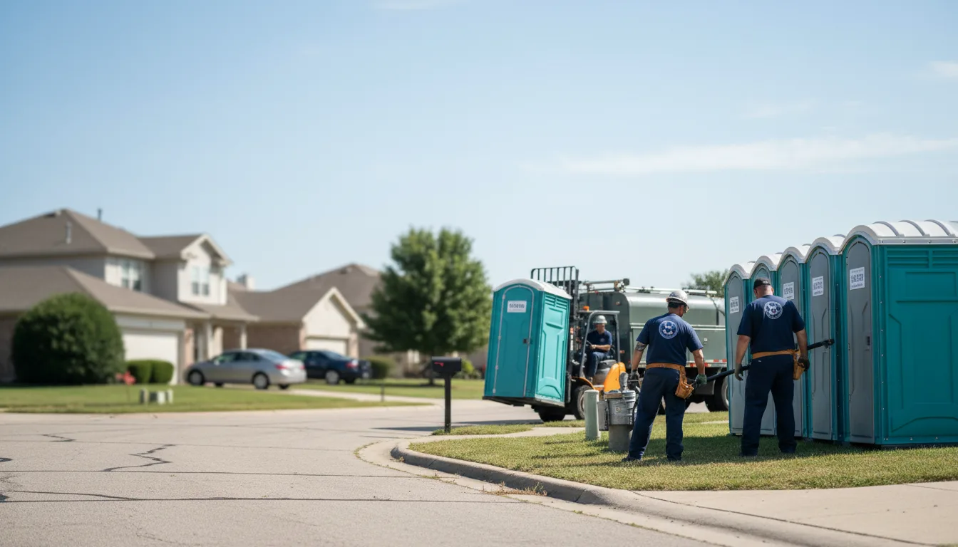 Porta Potty Rental in Cranesville, PA near me